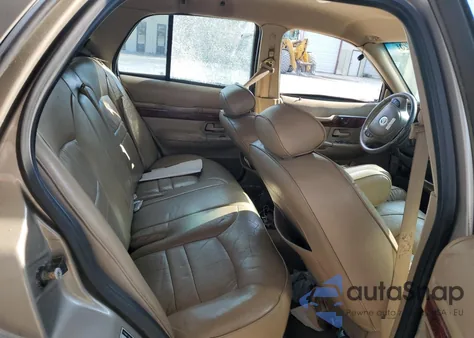 2001 Mercury Grand Marquis Ls z USA, uszkodzony, nr VIN 2MEFM75W31X646543